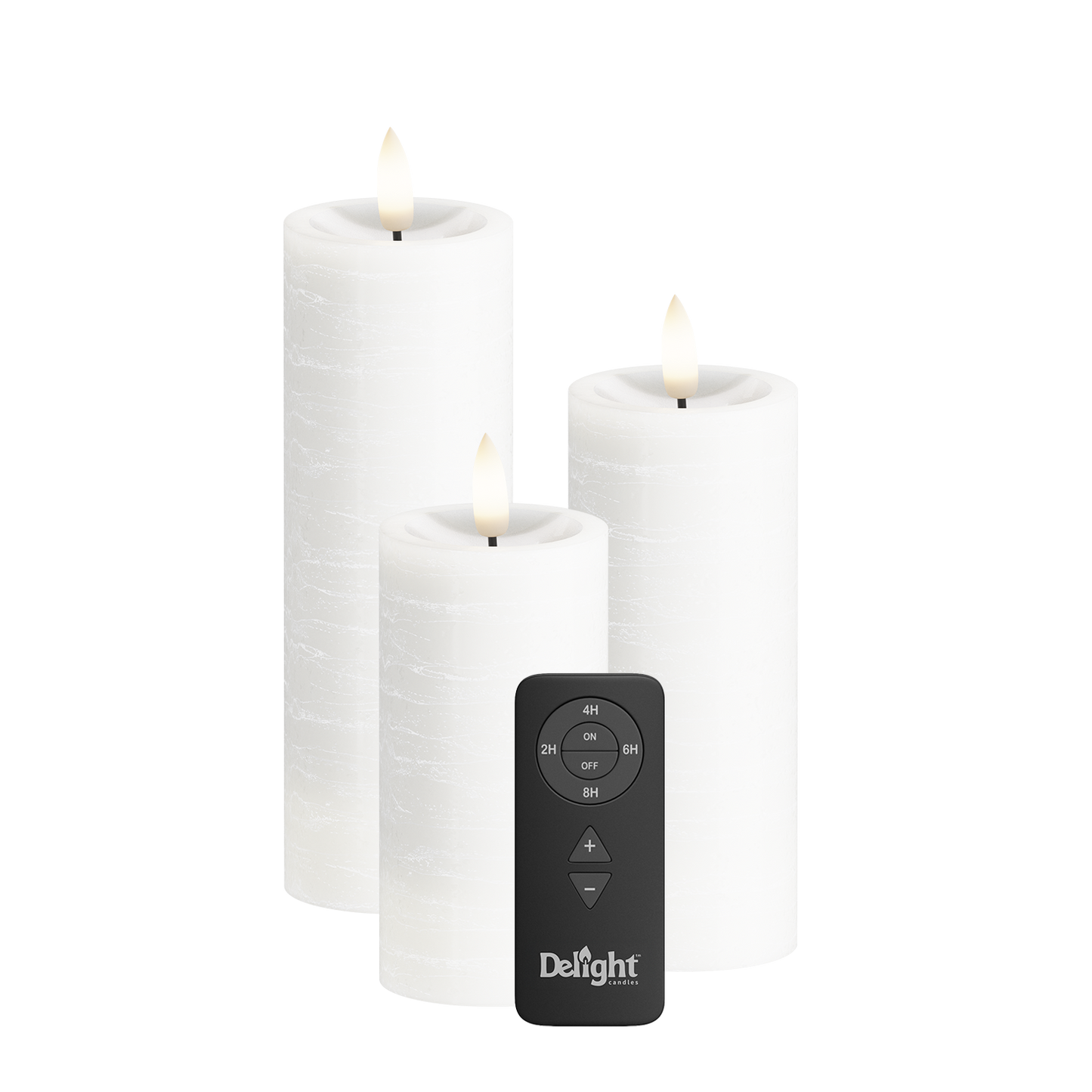 White Pillar Candle Giftbox Ø5cm (3pcs.)