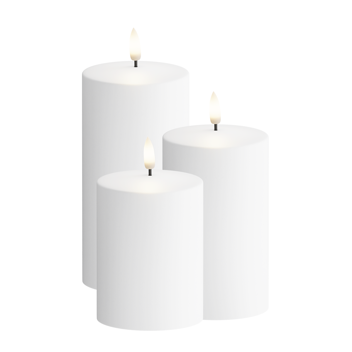 White Solar Outdoor Giftbox (3pcs.)