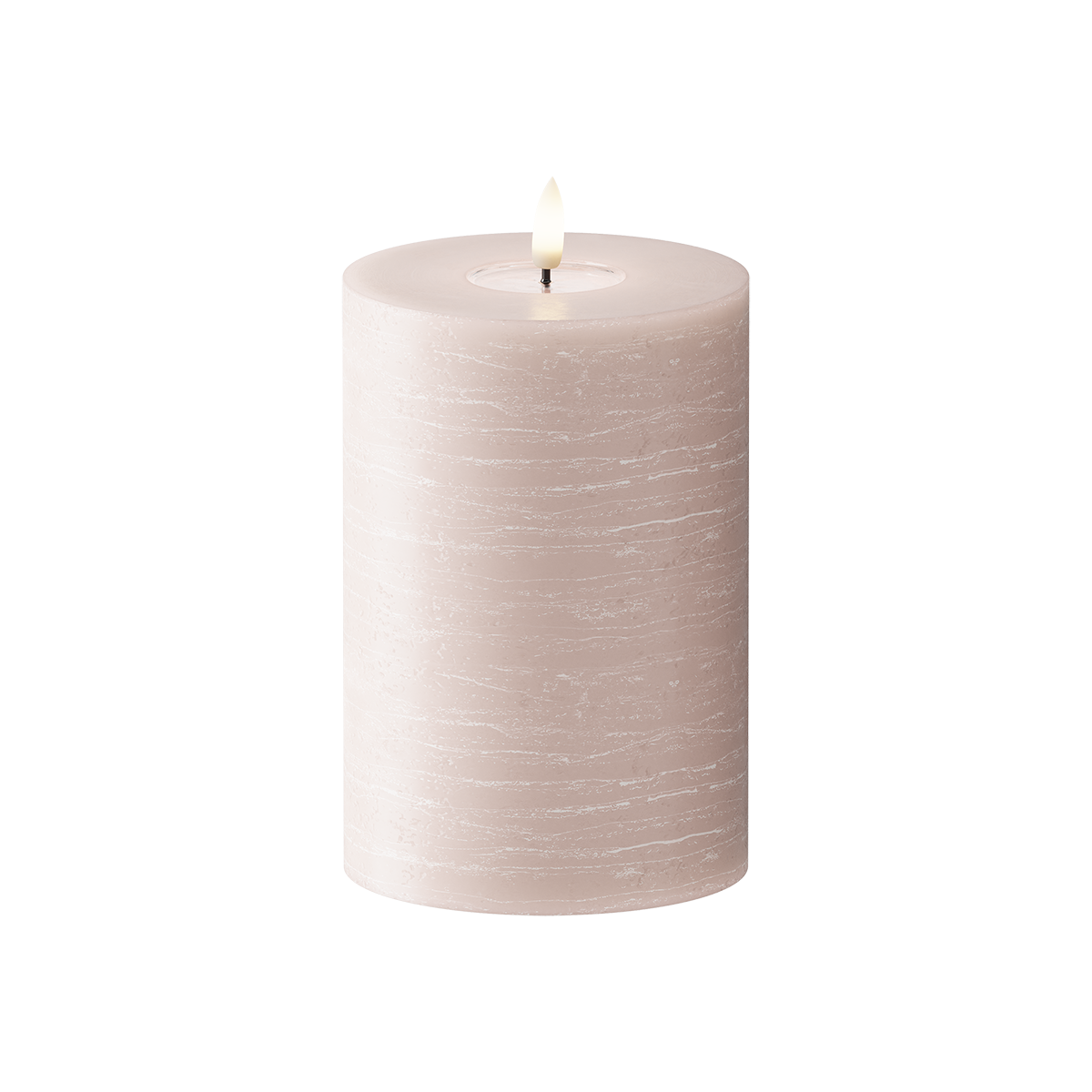 Rose Pillar Candle WetLook