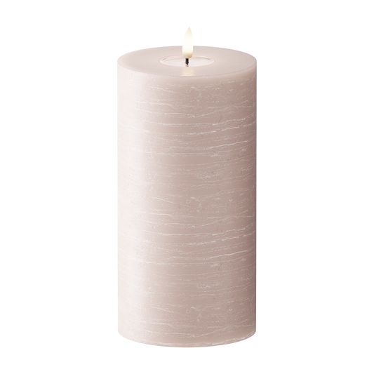 Rose Pillar Candle WetLook