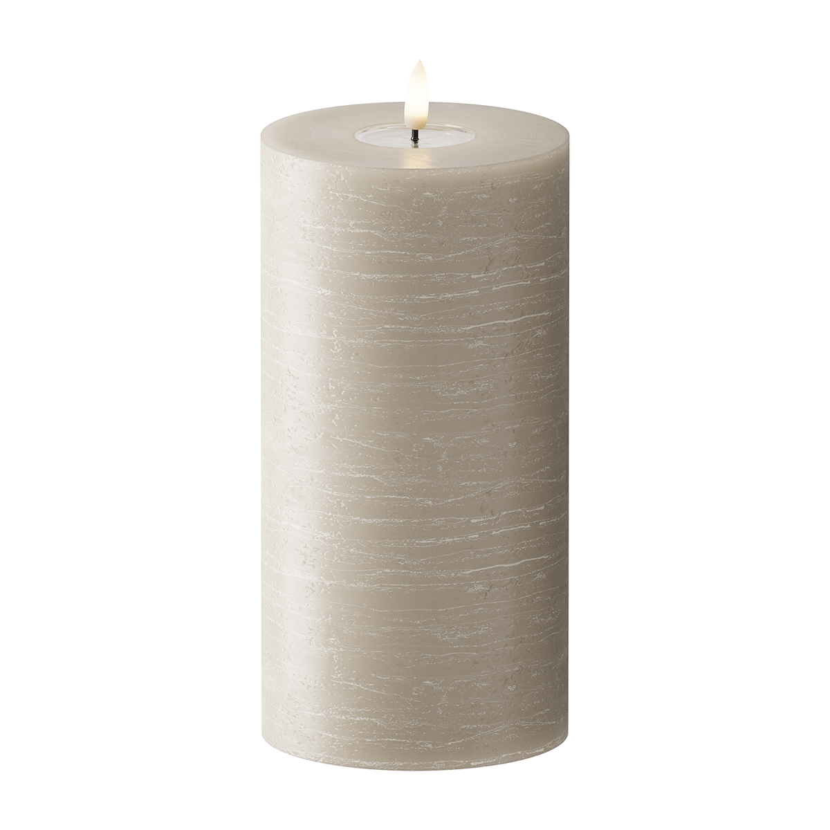 Sand Pillar Candle WetLook