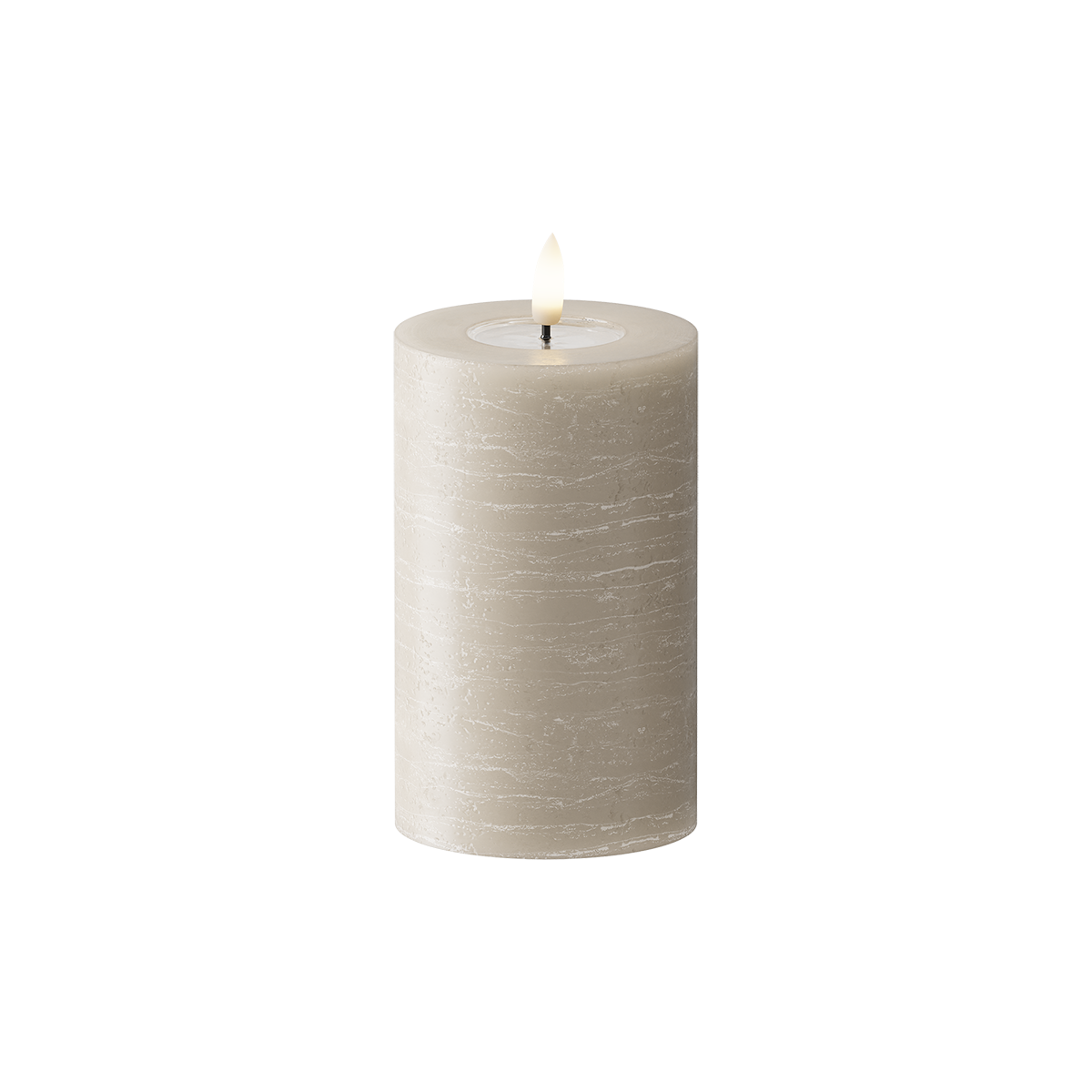 Sand Pillar Candle WetLook