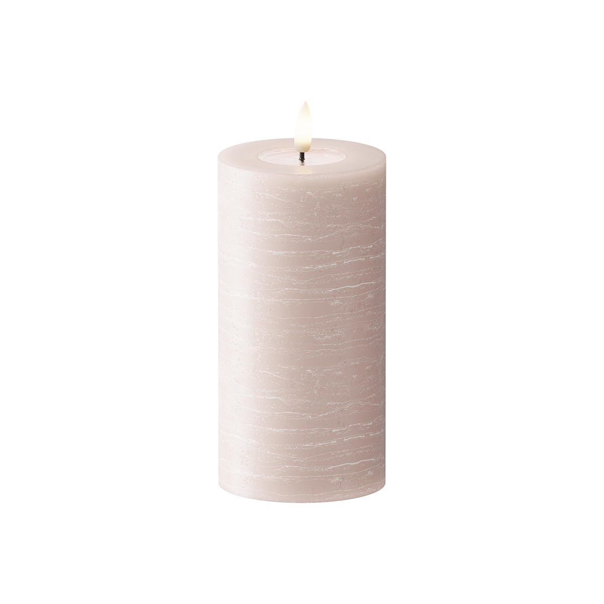 Rose Pillar Candle WetLook