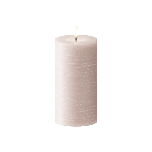 Rose Pillar Candle WetLook