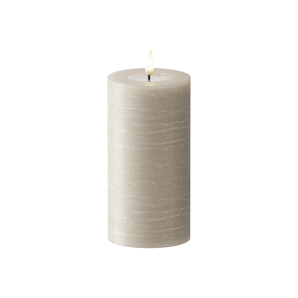 Sand Pillar Candle WetLook