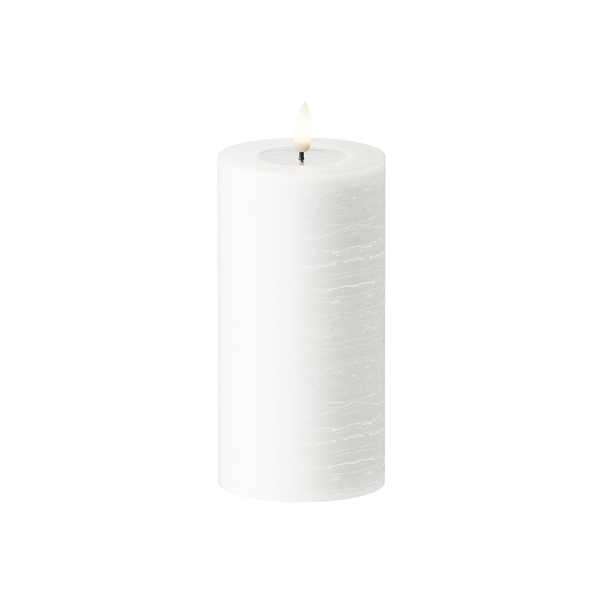 Witte Staande Kaars WetLook